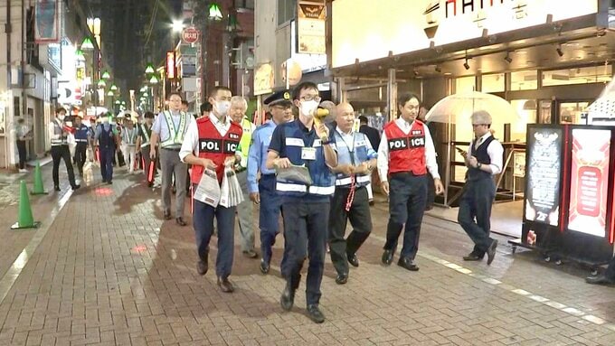 東京・町田市で客引き防止パトロール　悪質な客引き増加で　警視庁町田署|TBS NEWS DIG