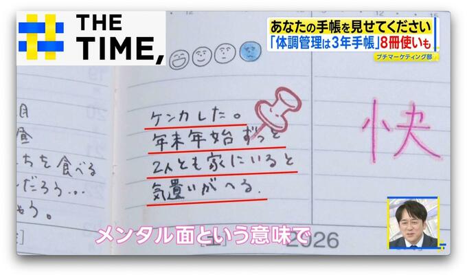 手帳に「1日の感謝」を綴ったり「8冊使い」という人も…あなたは手帳をどう使う？【THE TIME,】 |TBS NEWS DIG