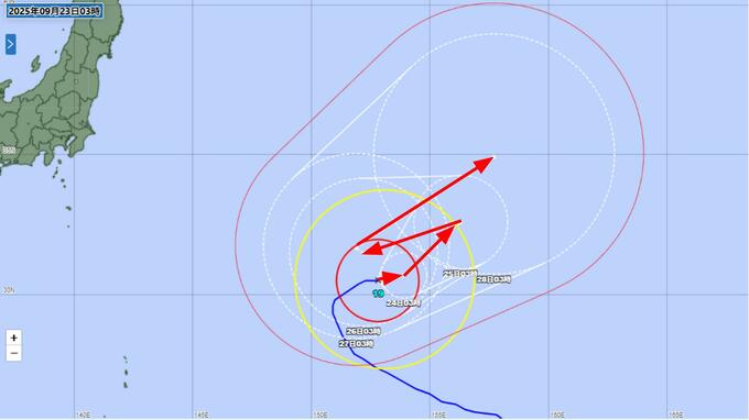 【台風情報】18号は猛烈な勢力維持　19号は日本の東でジグザグ迷走　最新情報に注意|TBS NEWS DIG