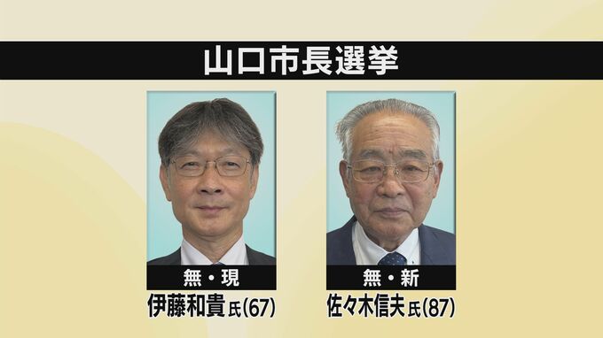 山口市長選挙19日告示　前回と同じ顔ぶれ…現職・新人の一騎打ちの公算大　|　山口のニュース・天気・防災｜tys NEWS｜ｔｙｓテレビ山口
