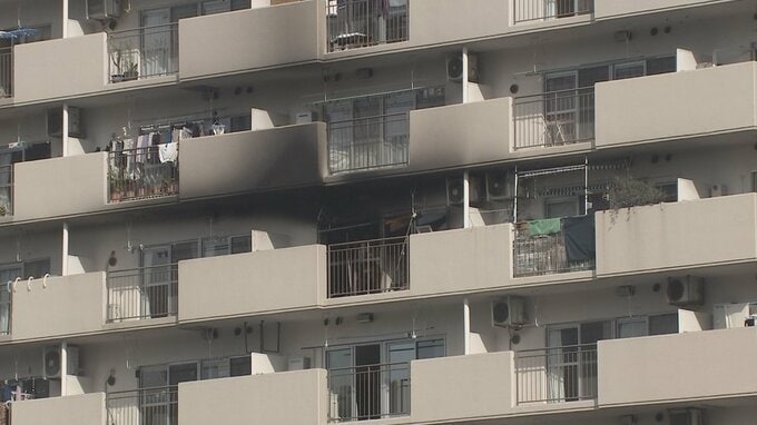 東京・江東区の14階建てマンションで火災　高齢女性1人が死亡|TBS NEWS DIG