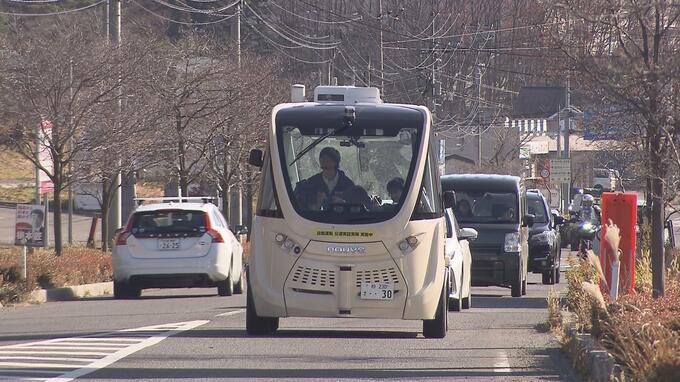 交通弱者支援に「自動運転バス」検討　免許返納のカギは「車が無くても住み続けられる街づくり」福島・田村市　|　福島のニュース│TUF