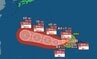 【ダブル台風】9号（バービー）は6日に“猛烈な”勢力にまで発達　予想最大瞬間風速75 m/s【雨風シミュレーション】　|　富山のニュース｜天気・防災｜チューリップテレビ