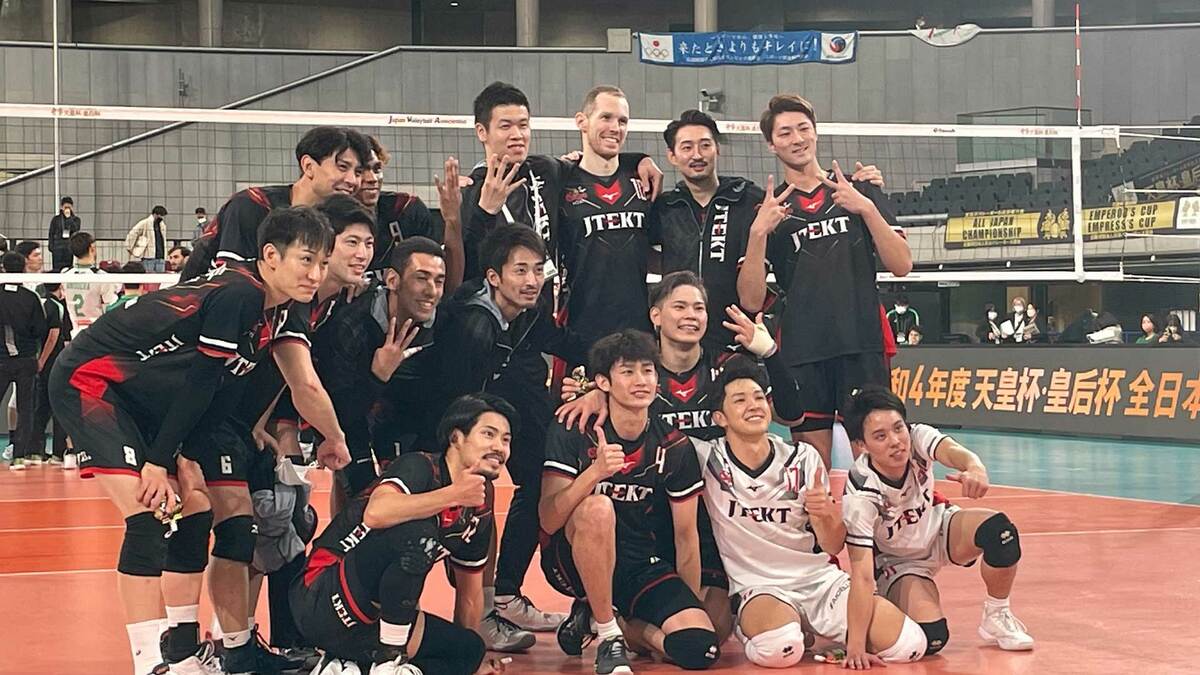 バレー天皇杯・準決勝】ジェイテクト大逆転勝利！西田有志が