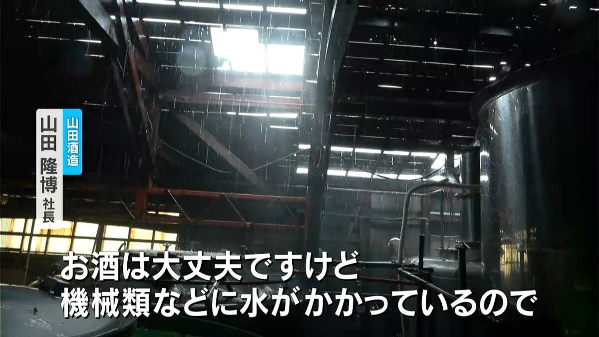 「焼酎蔵の屋根が風で飛ばされ」台風１３号　奄美大島・沖永良部島で被害　鹿児島