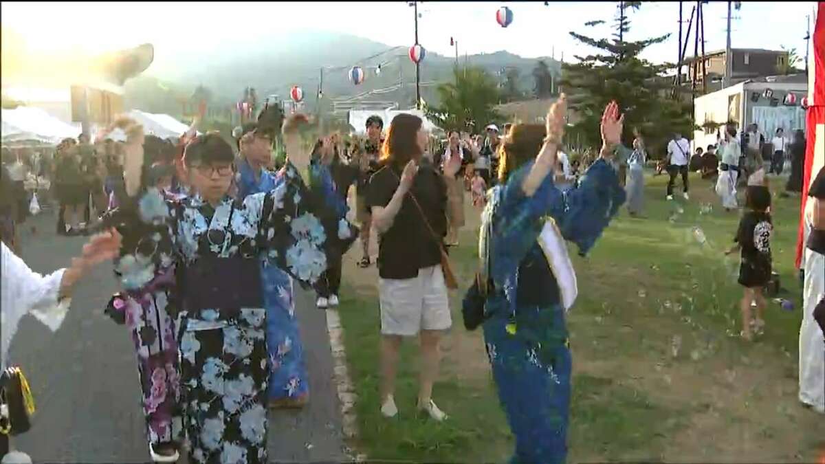 若者が企画「NEO盆踊り」で震災前の賑わいを 宮城・女川町 （tbc東北