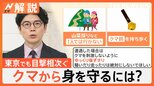 東京でもクマの目撃相次ぐ、民家から数百メートルの場所に出没も、クマから身を守るには?【Nスタ解説】|TBS NEWS DIG
