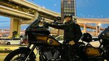 【魔裟斗】愛車ハーレーダビッドソン「ローライダーST」で酷寒の夕刻に降臨 ”ハンドル交換” のこだわりにフォロワー賛辞「しぶいって」|TBS NEWS DIG