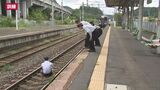 線路に人が転落したことを想定 IGRいわて銀河鉄道が救出訓練 いわて沼宮内駅|TBS NEWS DIG
