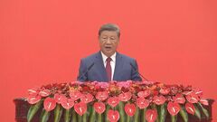 中国・習近平国家主席　記念レセプションで重要講話　「弱肉強食のジャングルの法則に戻ることがあってはならない」| TBS CROSS DIG with Bloomberg