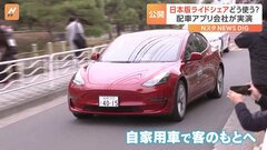 Uberが実演！“日本版ライドシェア”どう使う？アルコールチェック、点呼…「安全の確保がとても大切」| TBS CROSS DIG with Bloomberg