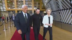 EU特別首脳会合始まる ゼレンスキー大統領も出席| TBS CROSS DIG with Bloomberg