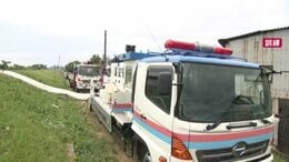 １分間に60トンを排出 本格的な雨季を前に 重信川で排水ポンプ車使った訓練 愛媛・松山|TBS NEWS DIG