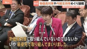 「最優先で取り組んできた」物価高対策や内閣支持率めぐり論戦　高市総理出席　衆議院予算委員会の「集中審議」|TBS NEWS DIG