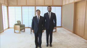 天皇陛下　オマーンの王子と御所で懇談　大阪・関西万博にあわせ来日中　オマーン・パビリオンの展示テーマ「水」などが話題に　|TBS NEWS DIG