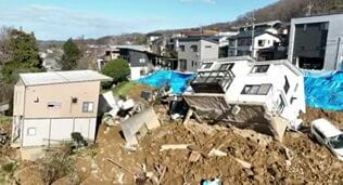 馳浩知事 元日の地震で被害でた金沢市内の道路復旧状況を視察　|　石川県のニュース｜MRO北陸放送