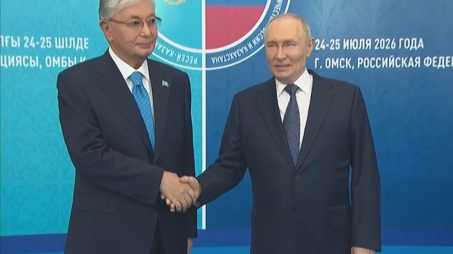 「紛争を凍結すべき」 カザフスタン大統領が同盟国ロシアに提言　ウクライナ侵攻めぐり　プーチン大統領との会談で|TBS NEWS DIG