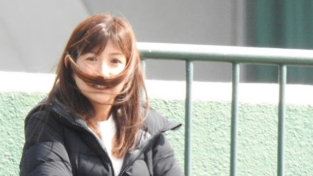 【根本美緒】「ヒゲヘア」「変な動物」子どもらの「#中学女子ソフトボール」で観戦中の「春風のいたずら」|TBS NEWS DIG