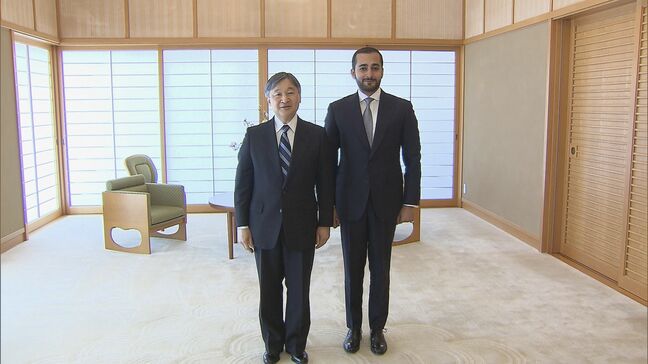 天皇陛下　オマーンの王子と御所で懇談　大阪・関西万博にあわせ来日中　オマーン・パビリオンの展示テーマ「水」などが話題に　|TBS NEWS DIG
