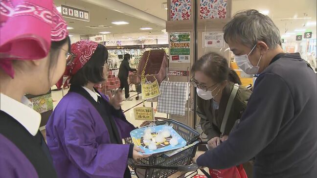 農業高校生徒が収穫のブランド米「福、笑い」スーパーで販売開始 福島・いわき市|TBS NEWS DIG