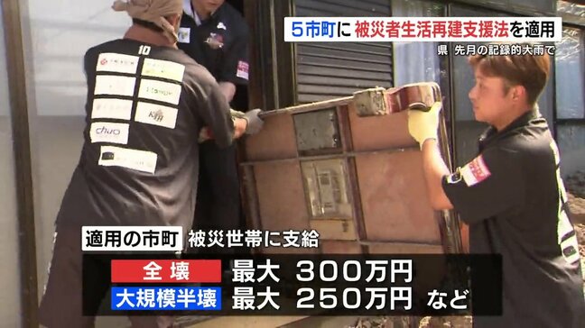 熊本市など5市町に被災者生活再建支援法適用 家屋全壊には最大300万円など|TBS NEWS DIG