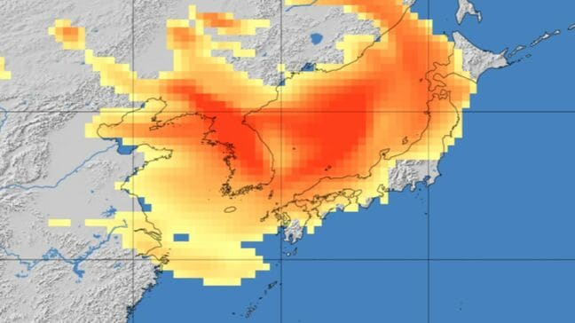【黄砂情報】21日から「日本列島」に飛来予想　広い範囲で影響【20日（月）～22日（水）黄砂シミュレーション】気象庁の黄砂解析予想図「黄砂に関する全般気象情報」|TBS NEWS DIG