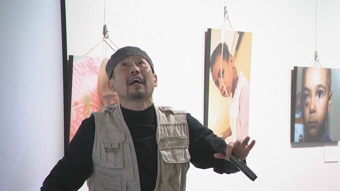 「戦争の犠牲者はいつも子どもたち」戦場カメラマン渡部陽一さんが長野県諏訪市の美術館で講演　|　SBC NEWS | 長野のニュース | SBC信越放送