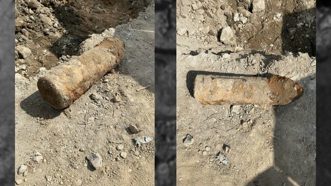 大学敷地内にある工事現場で「砲弾」見つかる　爆発の危険なし　広島大学霞キャンパス　5月にも砲弾を発見　かつては日本軍の施設　|　RCC NEWS | 広島ニュース | RCC中国放送