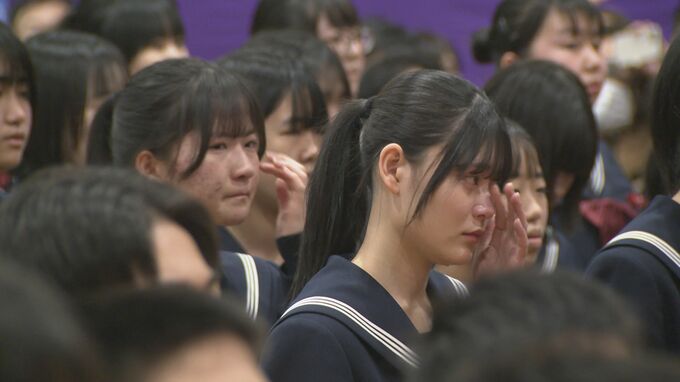3年間の思い出を胸に「これから生まれる名場面を探しに進み続けよう」各地の小中学校で卒業式　|　石川県のニュース｜MRO北陸放送