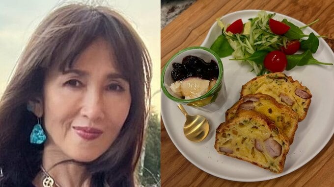 【 工藤静香 】　「食べ切りサイズ」のおしゃれランチ　米粉とソーセージで作る絶品「ケーク・サレ」と「水切り豆乳ヨーグルト」紹介|TBS NEWS DIG