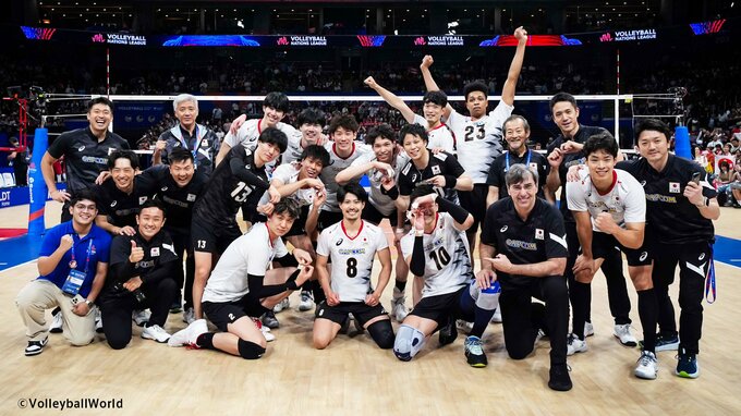 バレーボール男子日本代表ファイナルラウンドの出場メンバー14人発表、髙橋藍はリザーブ登録【一覧】|TBS NEWS DIG