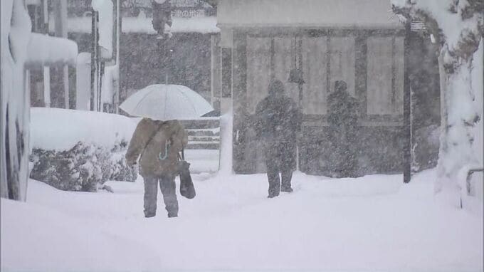 今冬“最強寒気” きょうも北陸では警報級の大雪も　交通障害などに警戒を|TBS NEWS DIG