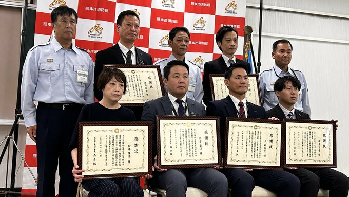 出勤中の女性、路上で「えっ･･･」うつぶせの高齢男性を発見　たった1人で始まった救命活動、気づけば「5人」で救っていた　熊本|TBS NEWS DIG