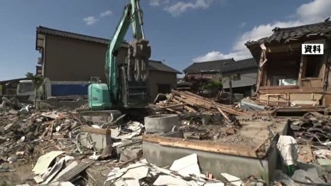 公費解体"いまだ全体の16％"しか進まず 能登豪雨で一部中断も 能登半島地震　|　石川県のニュース｜MRO北陸放送