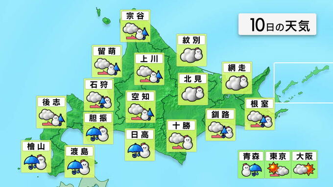 【3連休の天気】北海道は日本海側を中心に荒れた天気に…全国と北海道の週間予報《気象庁・最新の大雪と雨のシミュレーション》|TBS NEWS DIG