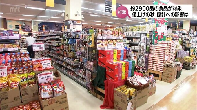 食品の値上げは2900品目余り･･･10月になり暮らしにかかわるさまざまなものが値上げ|TBS NEWS DIG