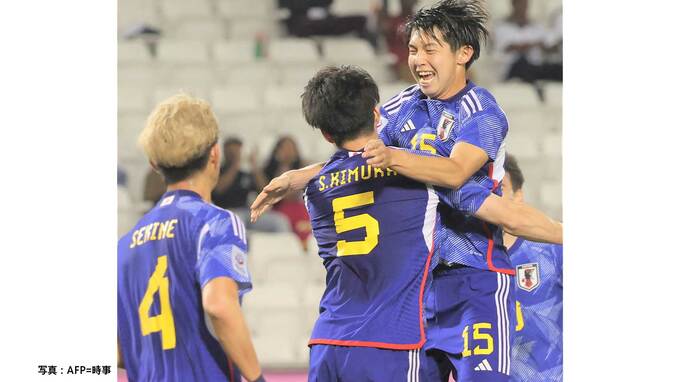 先制ヘッド木村誠二「あれは本当、理仁の点だったと思います」22日に首位通過をかけ韓国と激突【サッカーU23日本代表 アジア杯】|TBS NEWS DIG