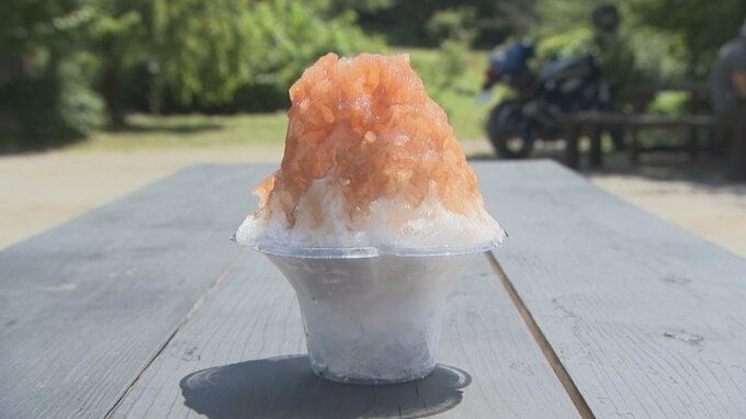 夏限定！涼を感じる　“南アルプスの天然水”でかき氷　山梨・北杜市　|　山梨のニュース | ＵＴＹテレビ山梨