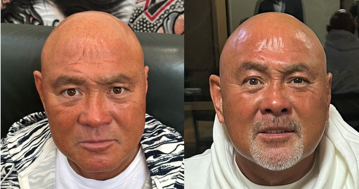 武藤敬司】 「何年か振りにヒゲを剃ったら、、」「恥ずかしい」 最新