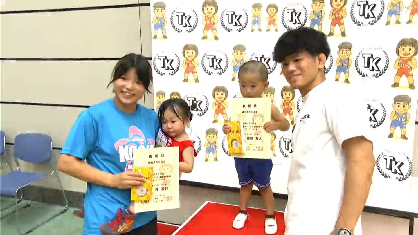 2人は幼馴染でパリ五輪金メダリスト…櫻井つぐみ・清岡幸大郎杯ジュニア