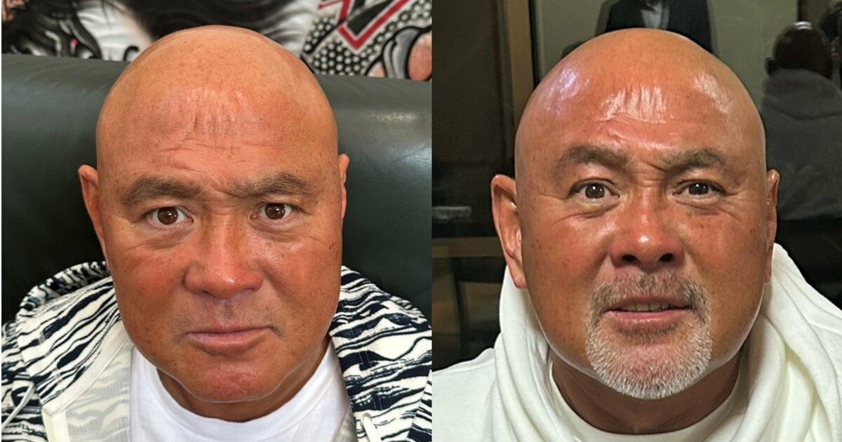 武藤敬司】 「何年か振りにヒゲを剃ったら、、」「恥ずかしい」 最新