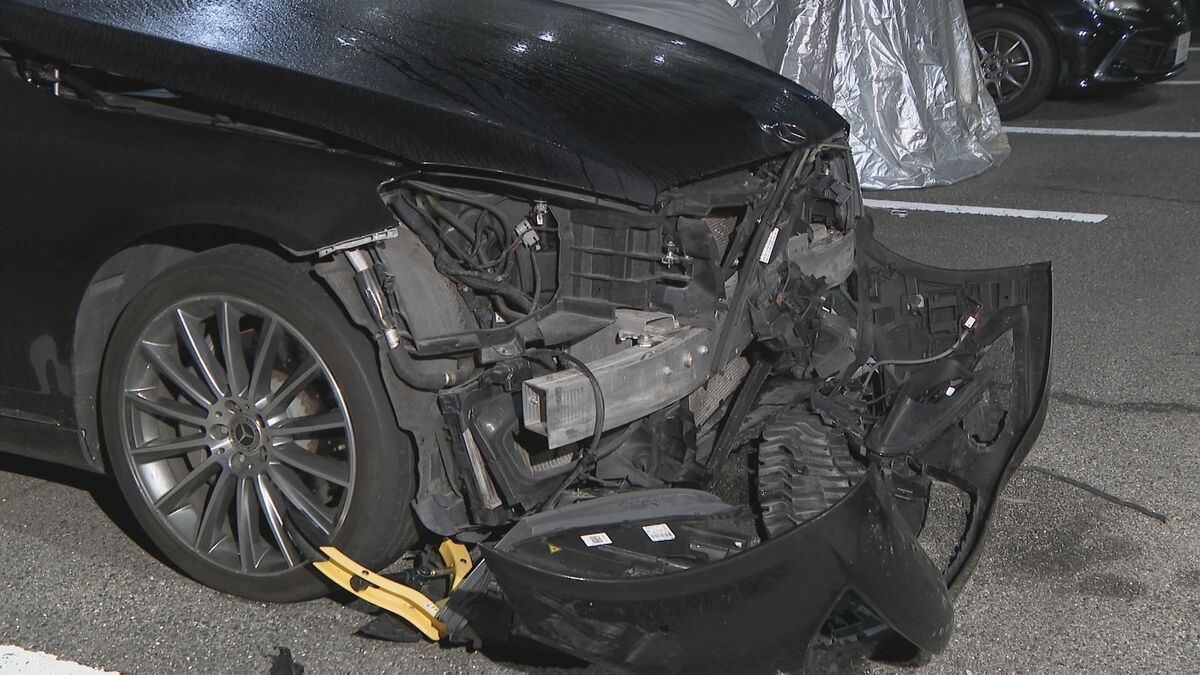 飲酒運転のベンツが大型バイクと衝突　バイクの男性が死亡　会社役員ら男２人を逮捕　愛知・小牧市