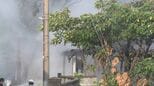 「黒い煙が見える」空き家とみられる建物で火事　けが人なし　当時周辺は雷雨、警察と消防が原因調べる　富山　|　富山のニュース｜天気・防災｜チューリップテレビ