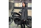 【 彩雪 】 「愛車♡」 ハーレーダビッドソンと笑顔 「Harley-Davidson XL883R」|TBS NEWS DIG