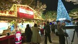 高さ１２メートルのツリーやトナカイのオブジェ　天神中央公園がクリスマス一色に　|　福岡のニュース｜RKB NEWS｜RKB毎日放送