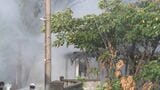 「黒い煙が見える」空き家とみられる建物で火事 けが人なし 当時周辺は雷雨、警察と消防が原因調べる 富山|TBS NEWS DIG