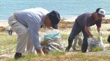 1時間で30袋分のごみを回収 老人クラブの50人がキャンプ場を清掃 大分・国東市 | 大分のニュース|OBS NEWS|大分放送