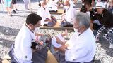 「多少わんぱくでも元気に育って」こどもを持ち上げひっくり返す「神ころがし」4年ぶりに従来スタイルで=静岡・焼津市 | 静岡のニュース | SBSNEWS | 静岡放送