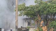 「黒い煙が見える」空き家とみられる建物で火事　けが人なし　当時周辺は雷雨、警察と消防が原因調べる　富山　|　富山のニュース｜天気・防災｜チューリップテレビ