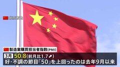 中国の景況感　節目を半年ぶりに上回る　生産部門が改善| TBS CROSS DIG with Bloomberg